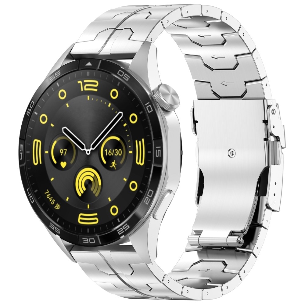 Race Armband aus Titan Huawei Watch GT 4 46mm, silber