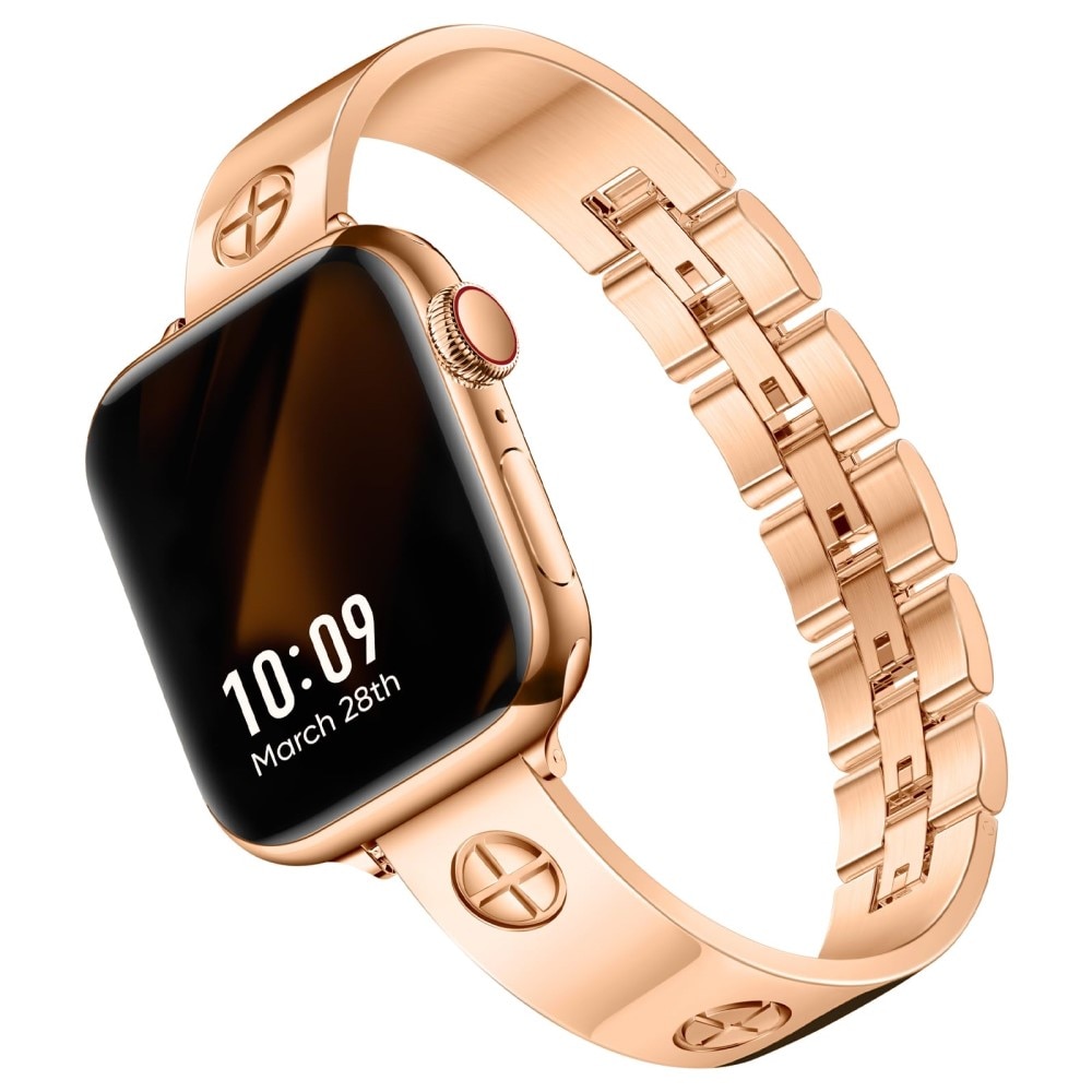 Bangle Cross Bracelet Apple Watch SE 40mm roségold