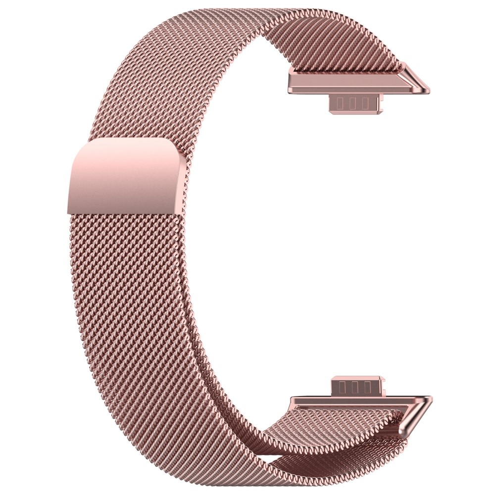 Huawei Watch Fit 4 Pro Milanaise-Armband Rosagold