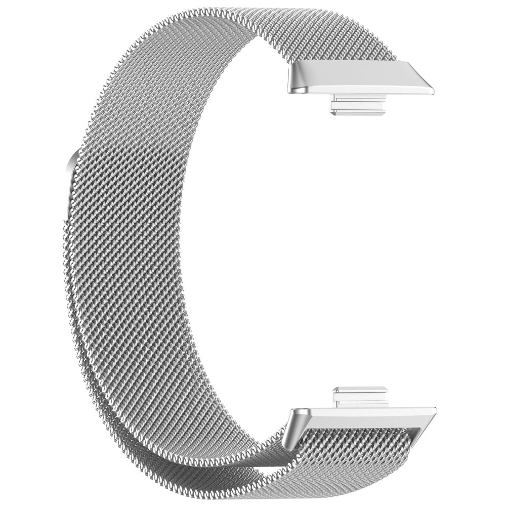 Huawei Watch Fit 4 Milanaise-Armband Silber