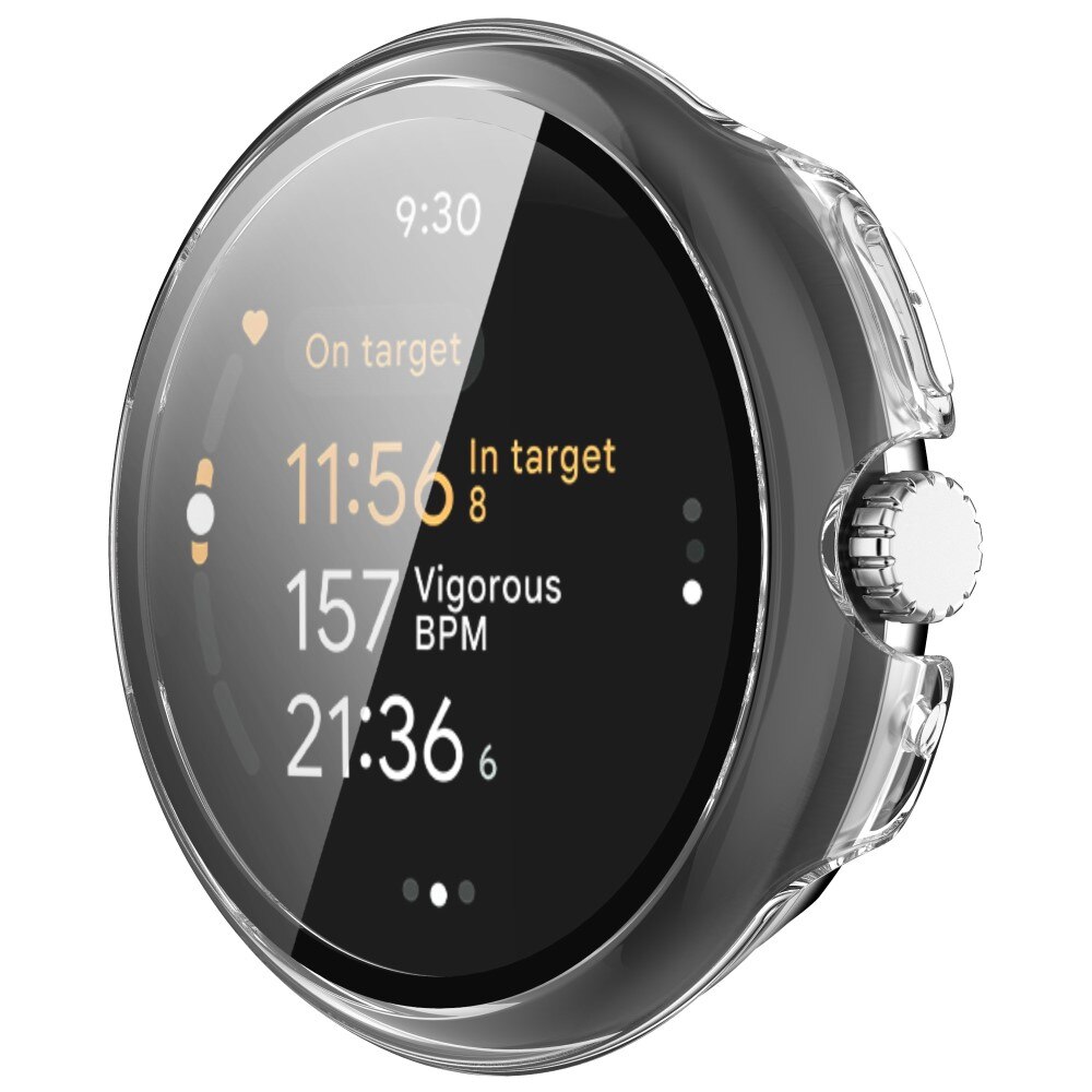 Full Cover Case Google Pixel Watch 3 45mm Transparent