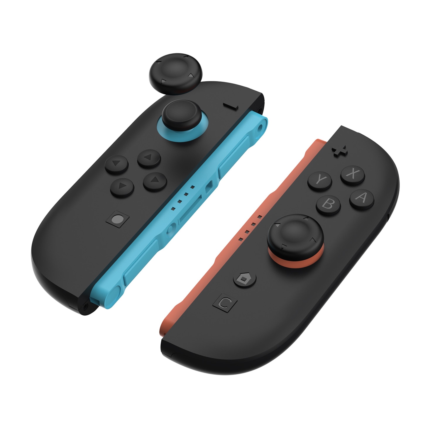 Joystick Tastenschutz Silikon für Nintendo Switch 2 (6-pack)  schwarz
