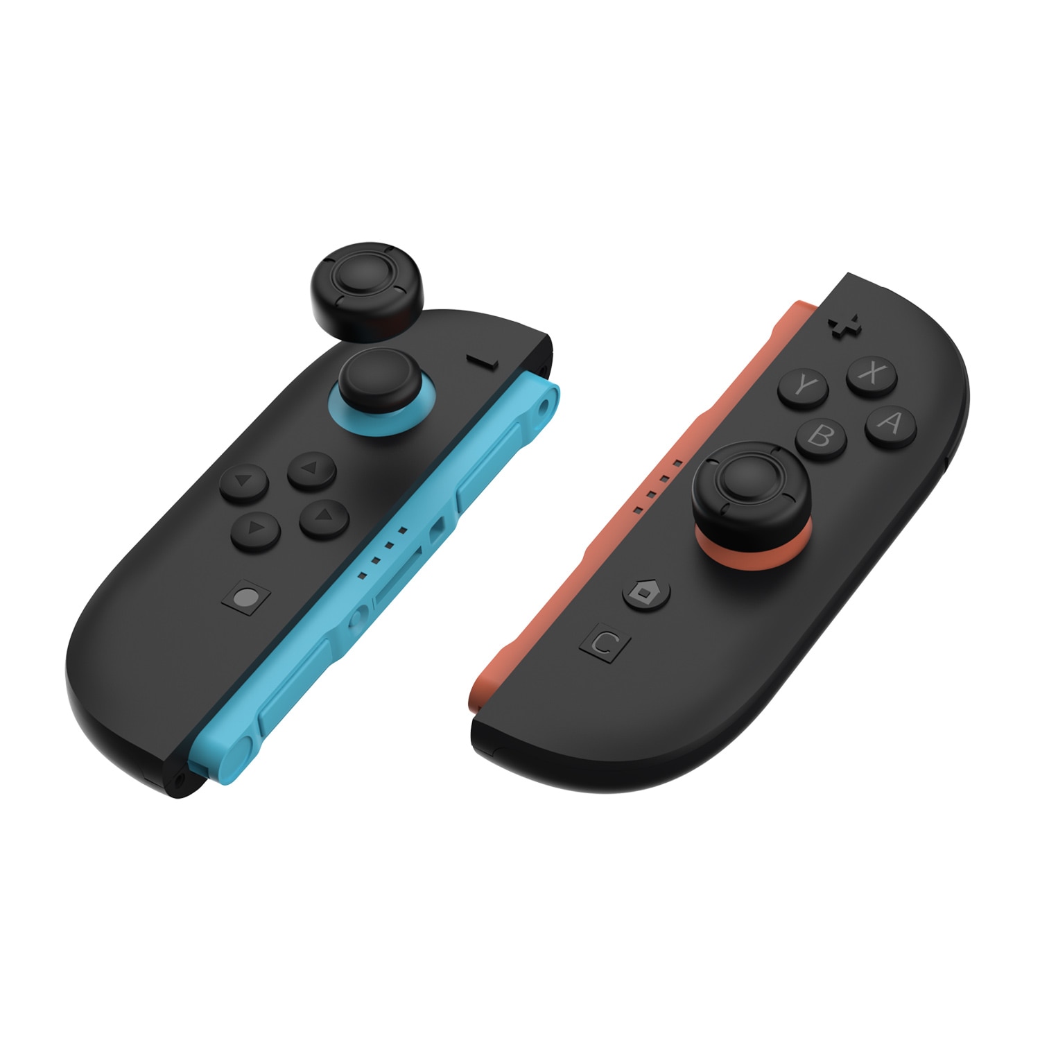 Joystick Tastenschutz Silikon für Nintendo Switch 2 (6-pack)  schwarz