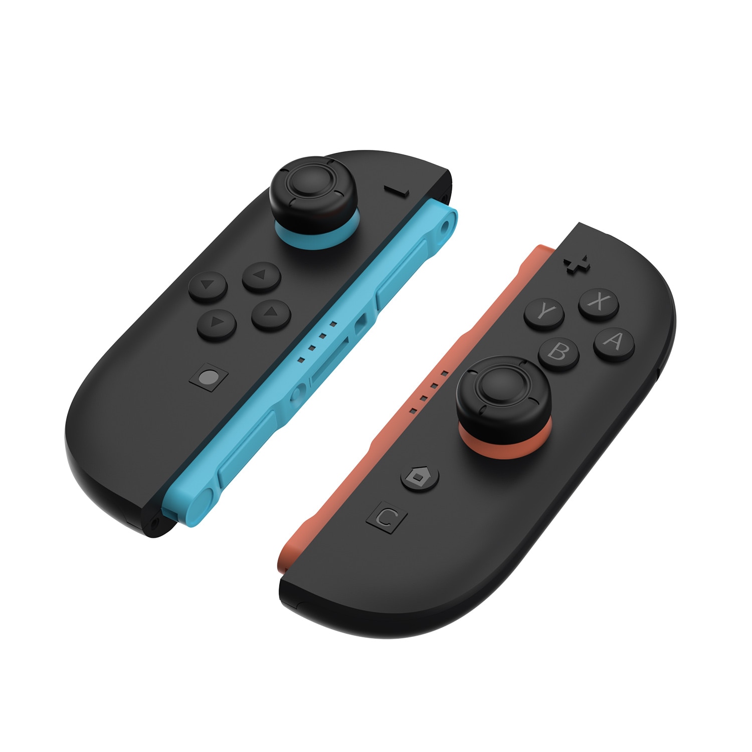Joystick Tastenschutz Silikon für Nintendo Switch 2 (6-pack)  schwarz