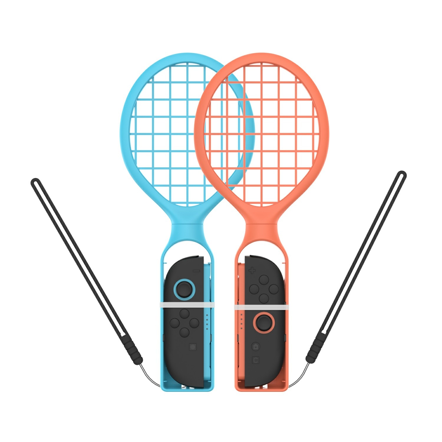 Tennisschläger für Joy-Con Nintendo Switch 2 Blau/Rot