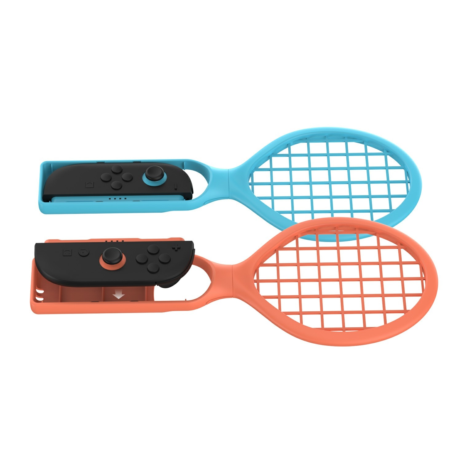 Tennisschläger für Joy-Con Nintendo Switch 2 Blau/Rot