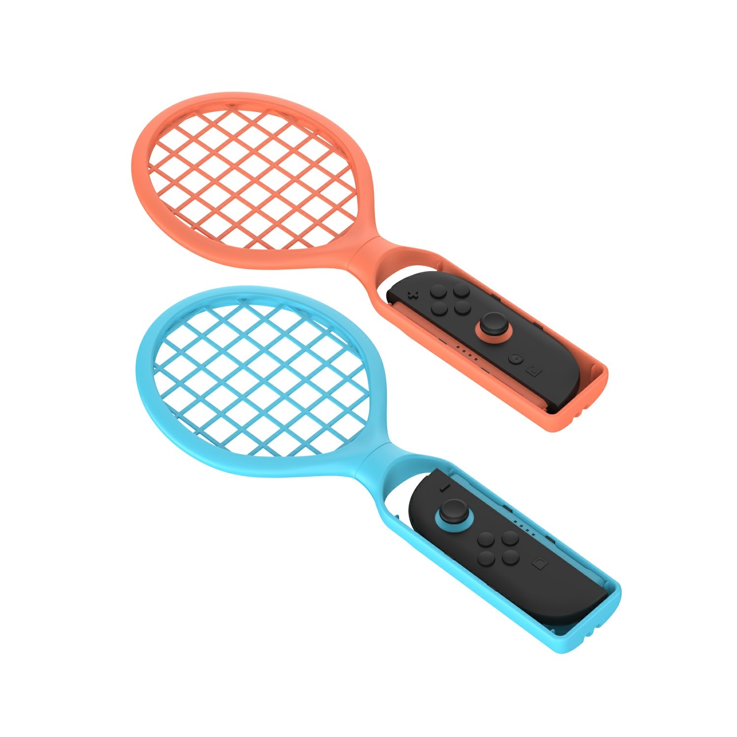 Tennisschläger für Joy-Con Nintendo Switch 2 Blau/Rot