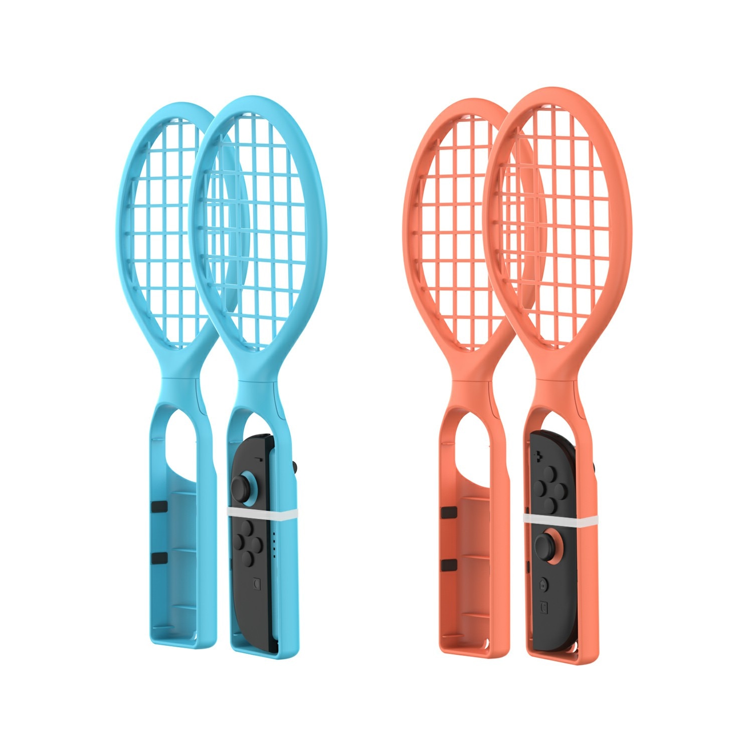 Tennisschläger für Joy-Con Nintendo Switch 2 Blau/Rot