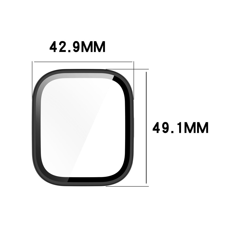 Full Cover Case Amazfit Bip 6 Schwarz