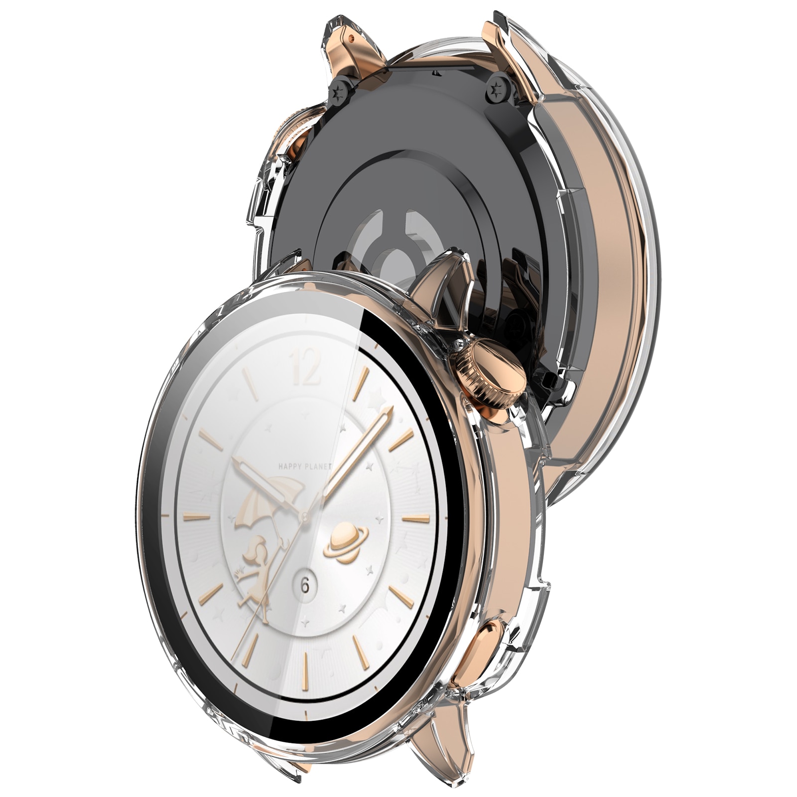 Full Cover Case  OnePlus Watch 3 43mm Transparent