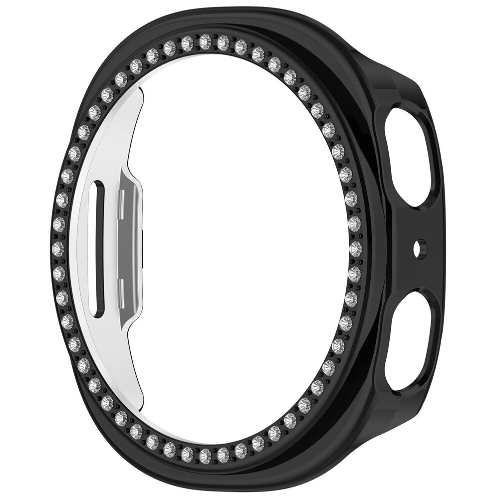 Samsung Galaxy Watch 8 44mm Rhinestone Hardcover Schwarz