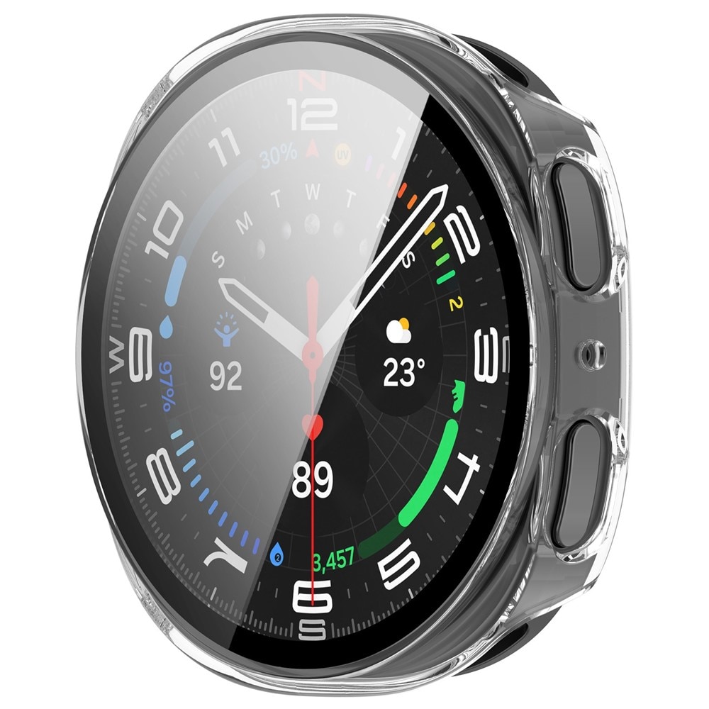 Full Cover Case Samsung Galaxy Watch 8 44mm Transparent