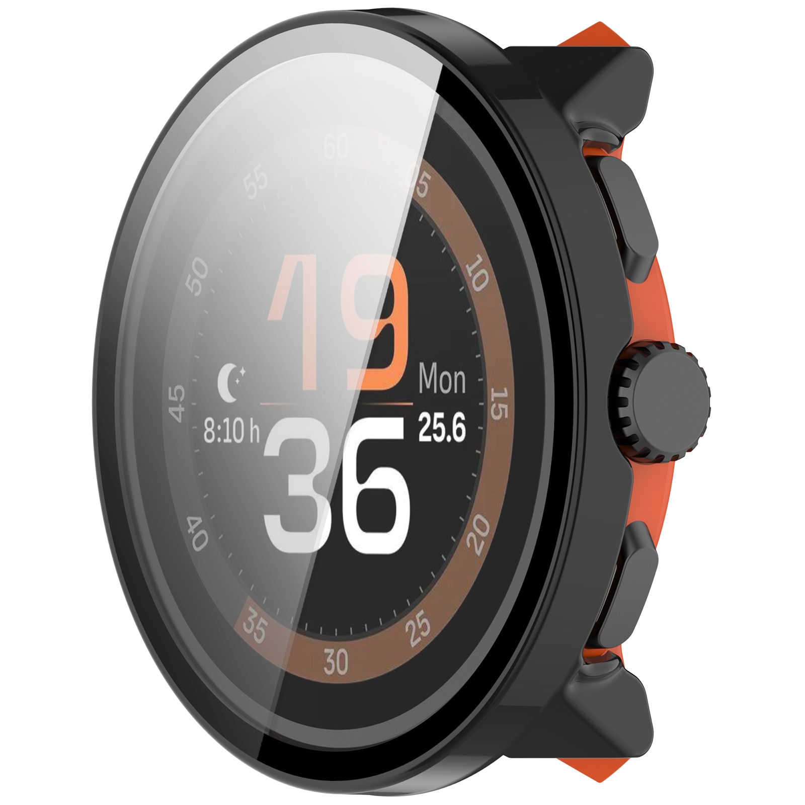 Full Cover Case Suunto Run Schwarz