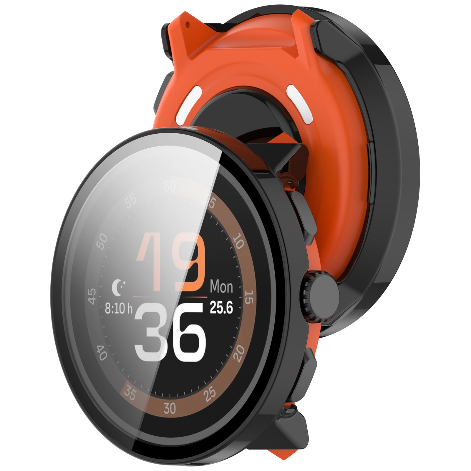 Full Cover Case Suunto Run Schwarz