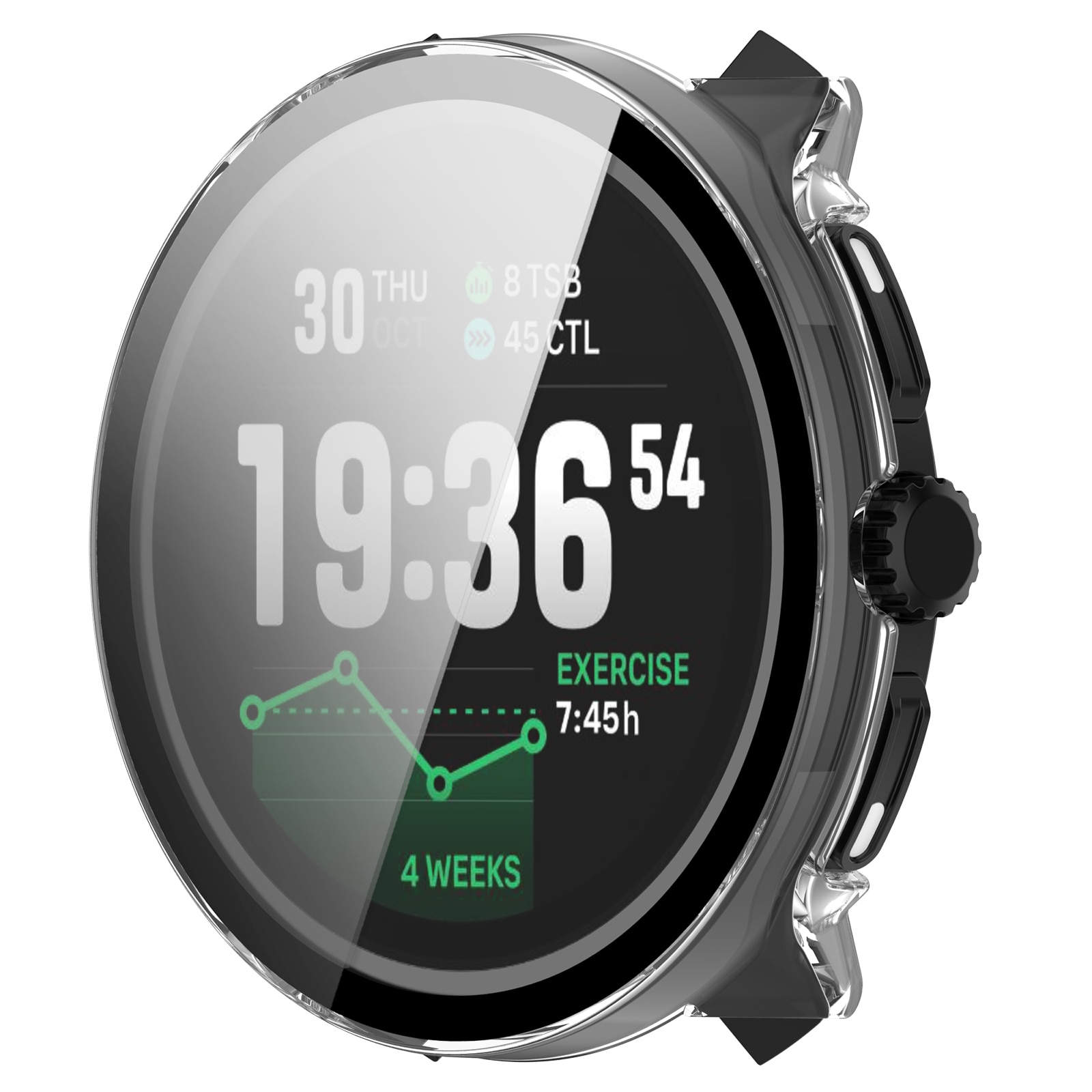 Full Cover Case Suunto Race 2 Transparent