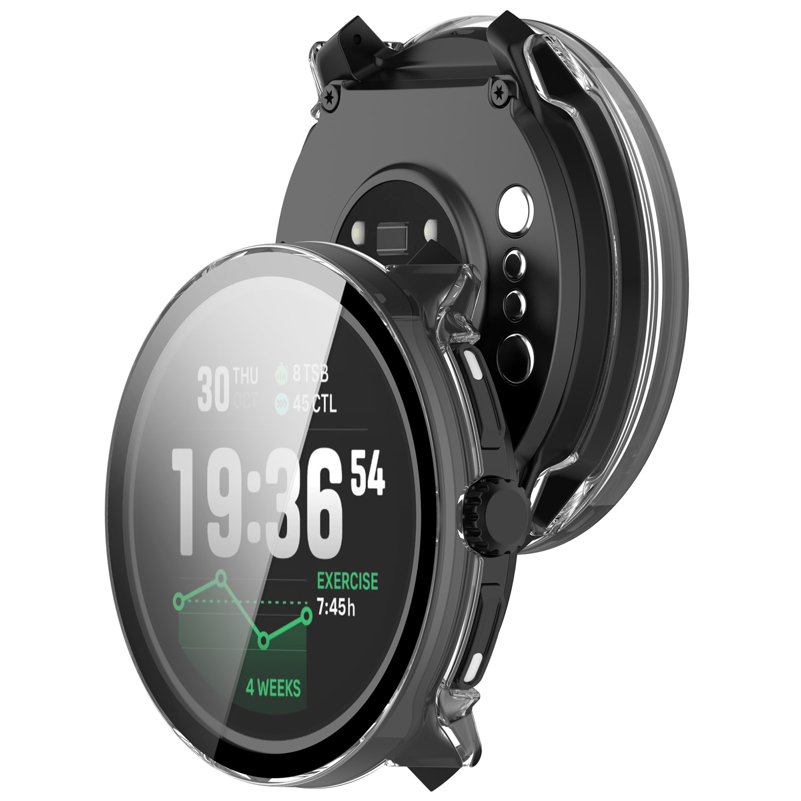 Full Cover Case Suunto Race 2 Transparent