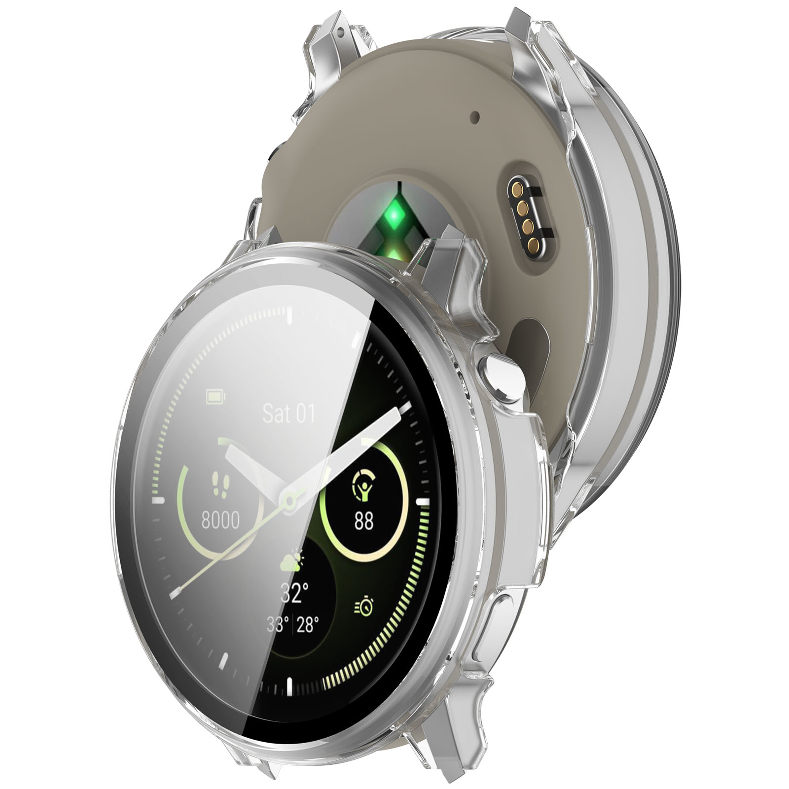 Full Cover Case Garmin Venu 4 41mm Transparent