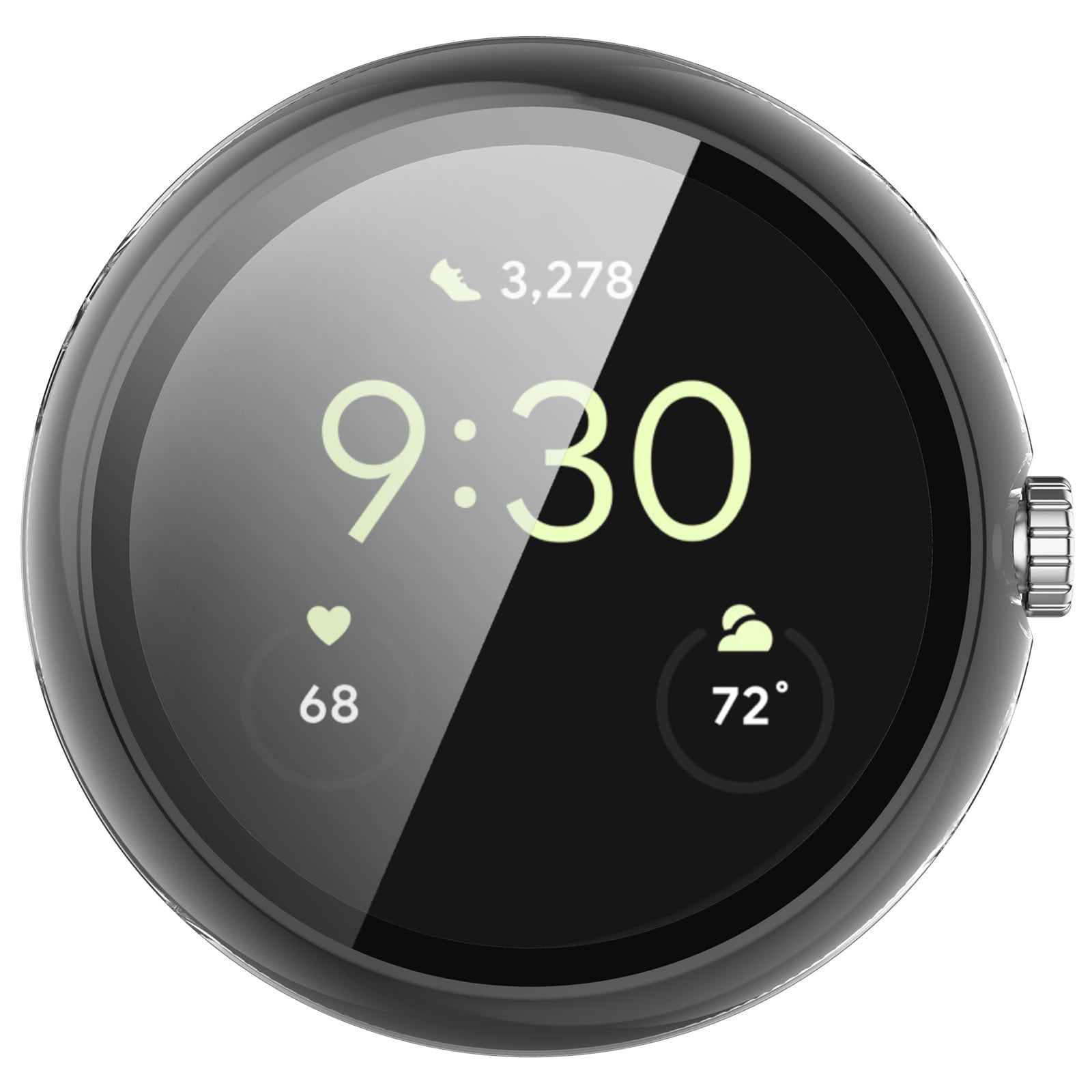 Full Cover Case Google Pixel Watch 4 41mm Transparent