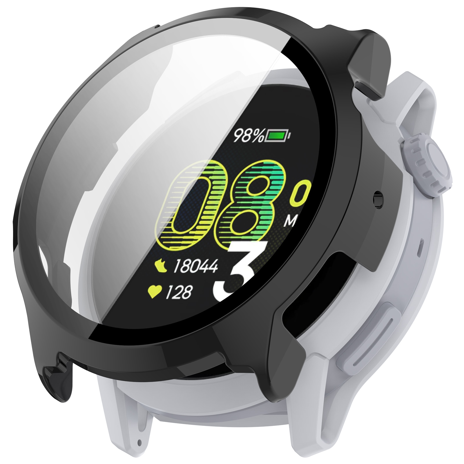 Full Cover Case Coros Pace 4 Schwarz