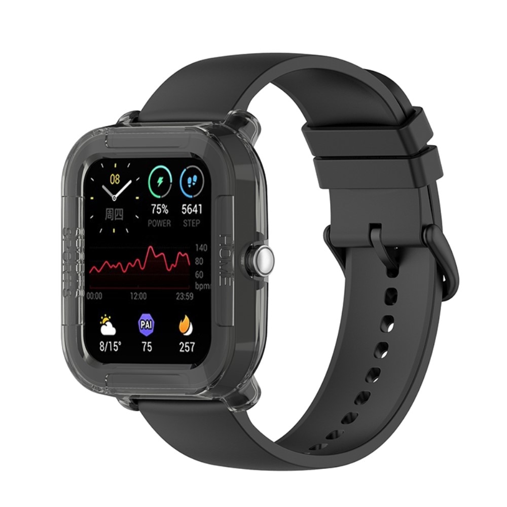 Hülle für Huami Amazfit GTS 2 Mini Silikon Fullbody Schutzhülle Case Smartwatch 