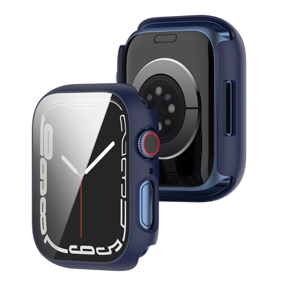 Full Cover Case Apple Watch 45mm Series 8 blau