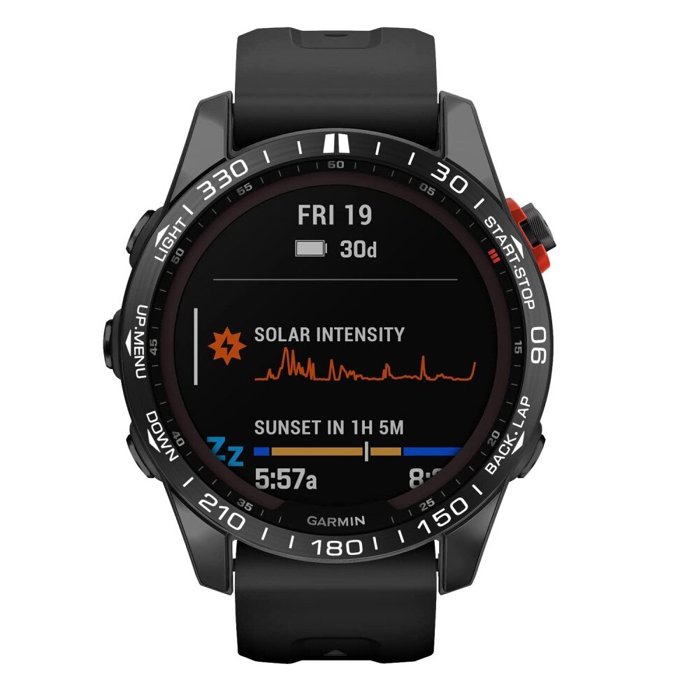 Garmin Fenix 7S Pro Lünette Ring schwarz