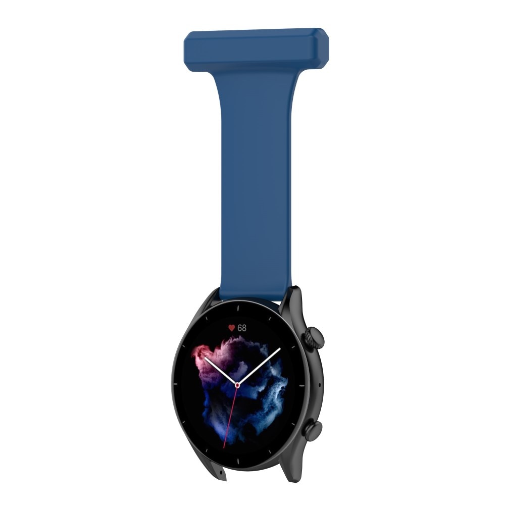 Samsung Galaxy Watch 46mm/45 mm Gurt für Schwesternuhr aus Silikon Blau