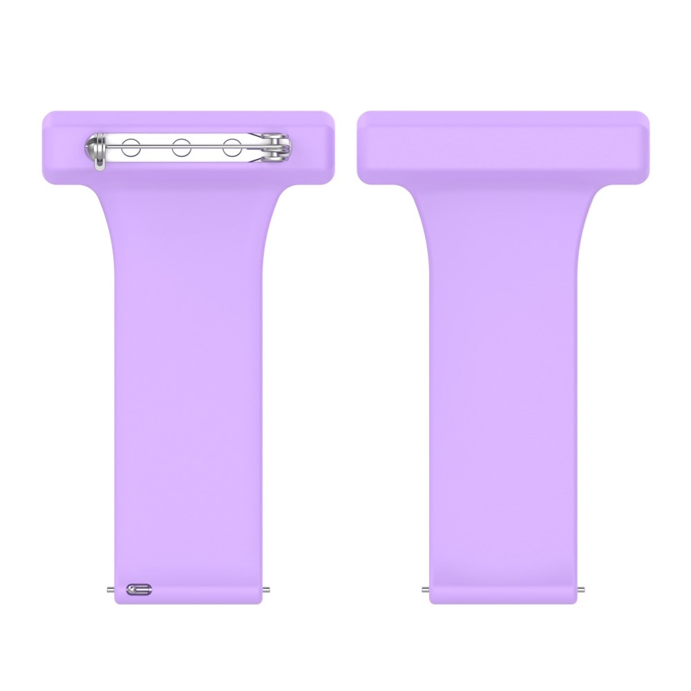 Universal 20mm Gurt für Schwesternuhr aus Silikon lila