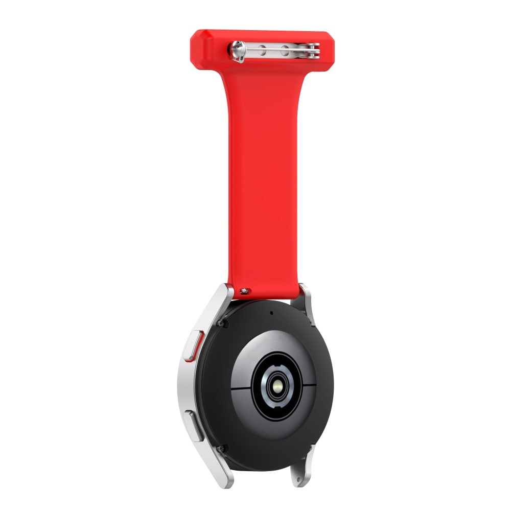 Samsung Galaxy Watch 4 40mm Gurt für Schwesternuhr aus Silikon Rot