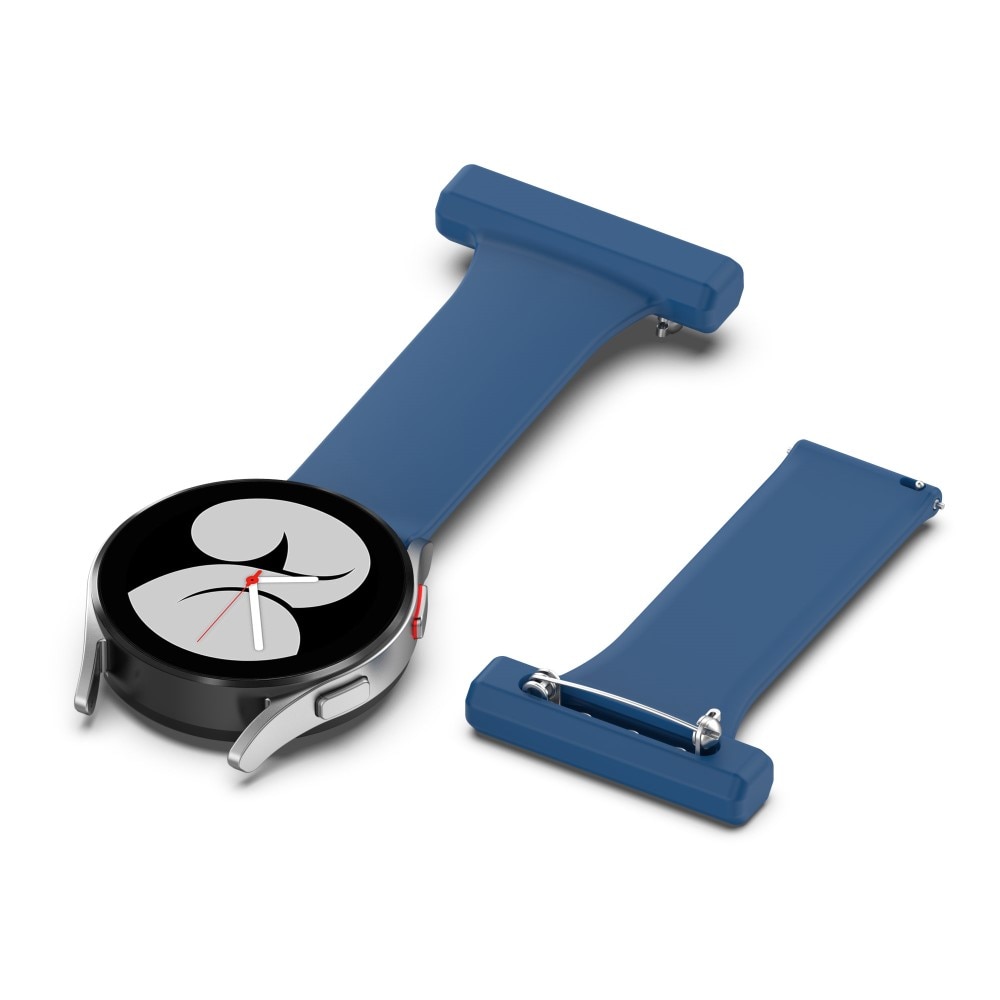 Samsung Galaxy Watch 6 Classic 47mm Gurt für Schwesternuhr aus Silikon blau