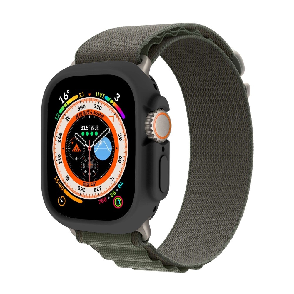 TPU Hülle Apple Watch Ultra 49mm Schwarz