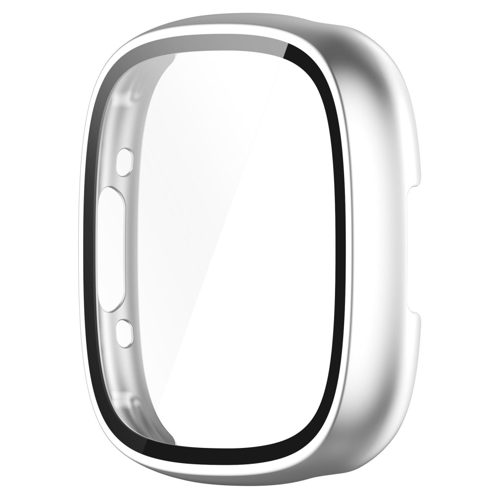 Full Cover Case Fitbit Versa 4 Silber