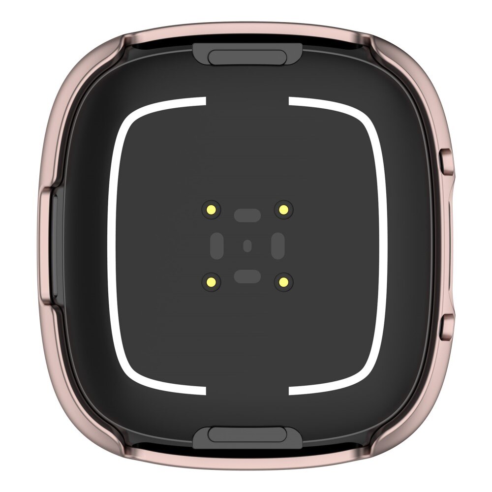 Full Cover Case Fitbit Versa 4 Roségold