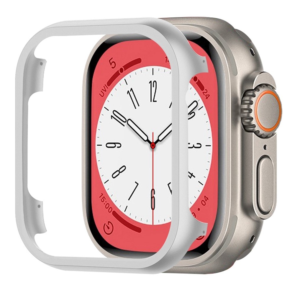 Apple Watch Ultra 49mm Schutzrahmen aus Aluminium silber