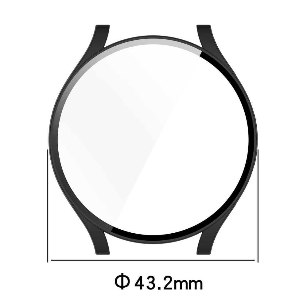 Full Cover Case Samsung Galaxy Watch 6 40mm Schwarz