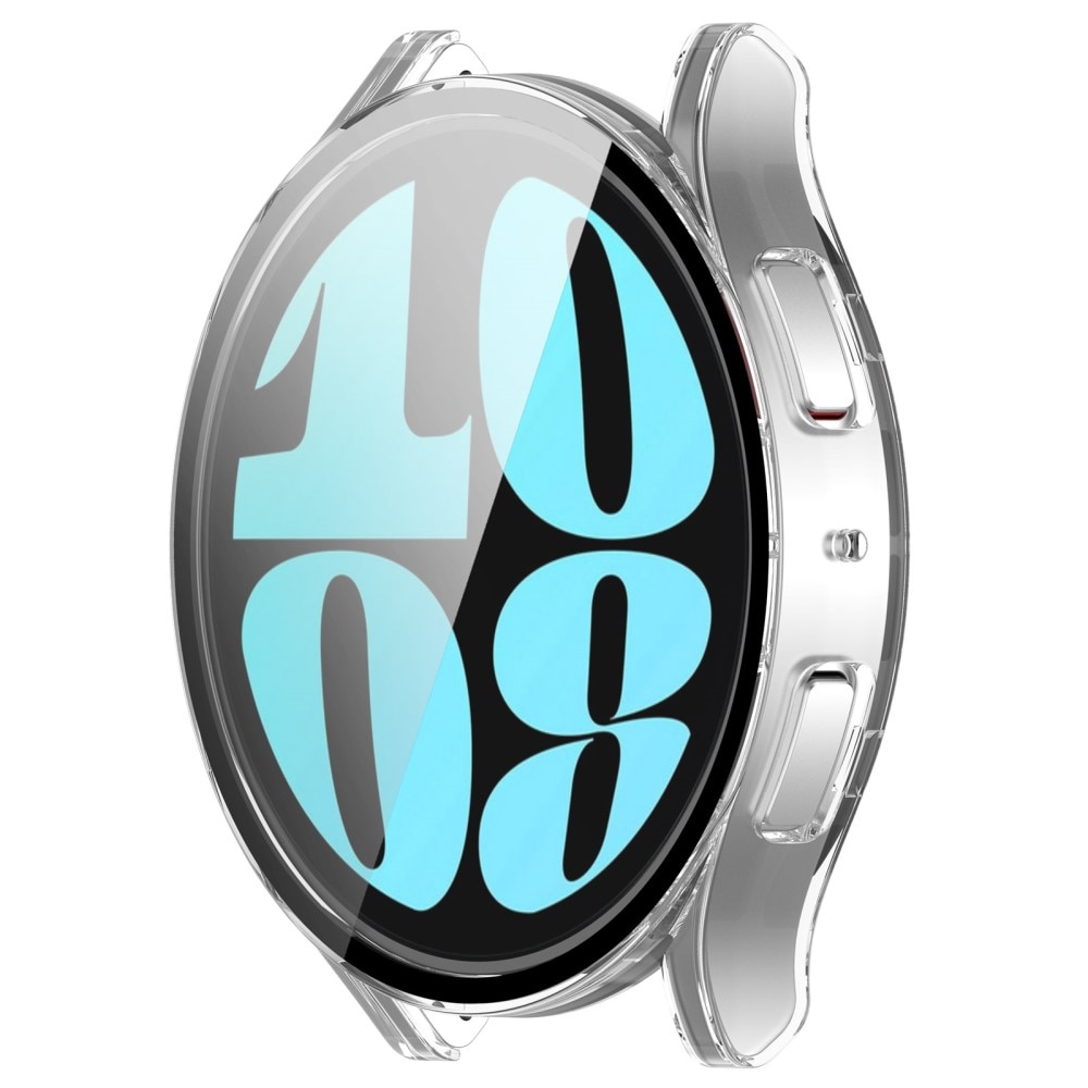 Full Cover Hülle Samsung Galaxy Watch 6 40mm durchsichtig