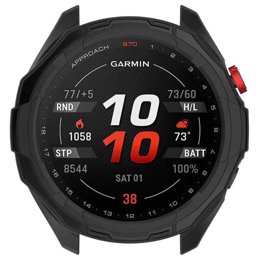 TPU Hülle Garmin Approach S70 47mm schwarz