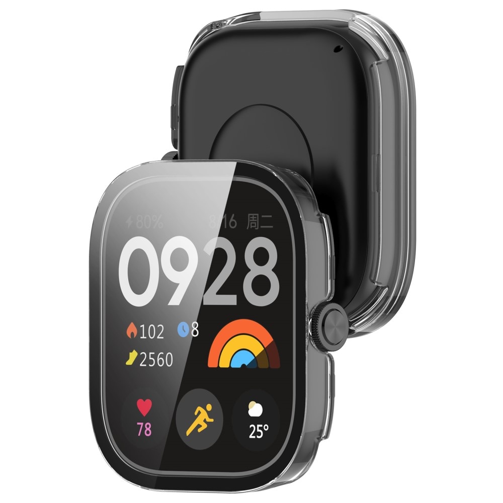 Full Cover Case Xiaomi Redmi Watch 4 durchsichtig