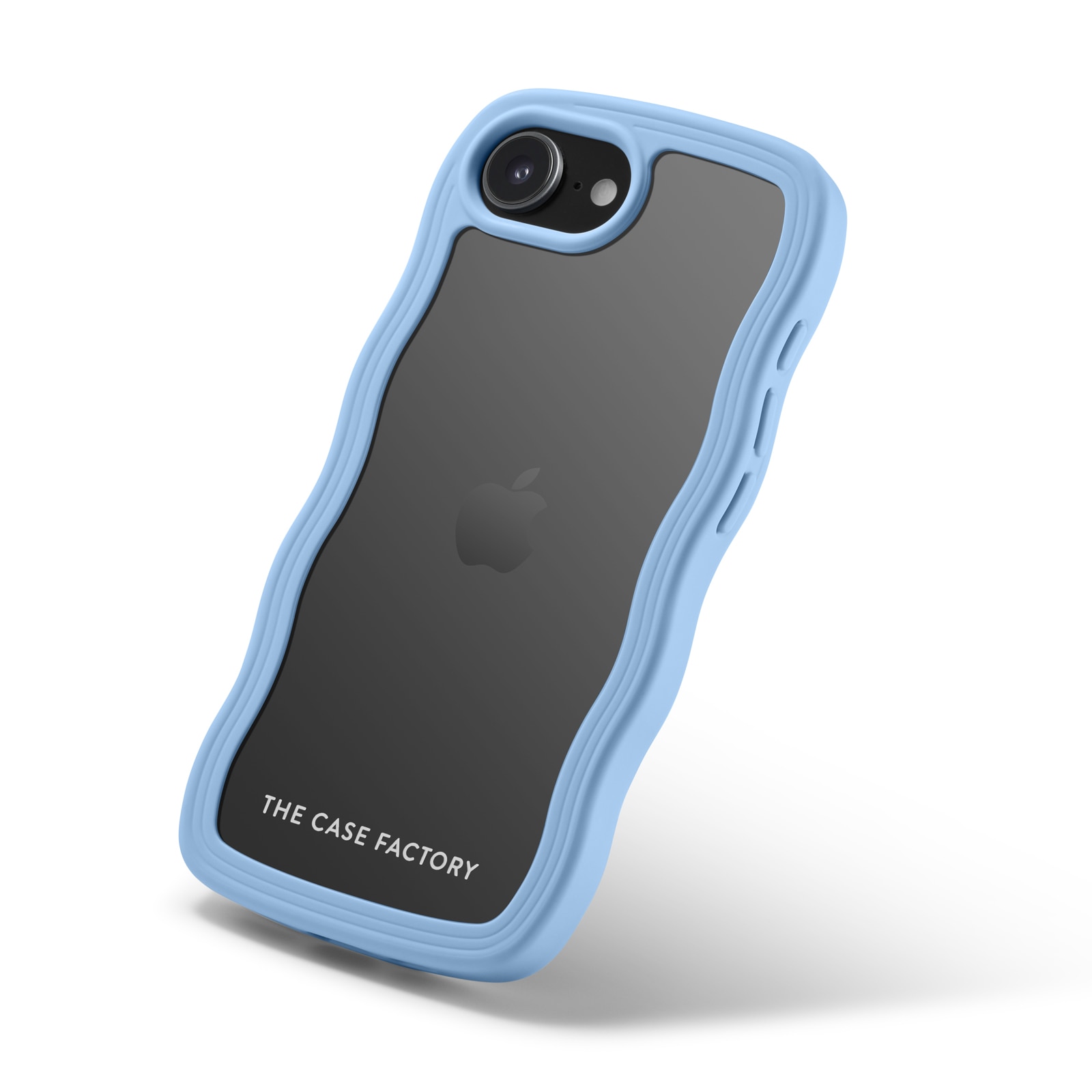 The Wave Case iPhone 16e Blau