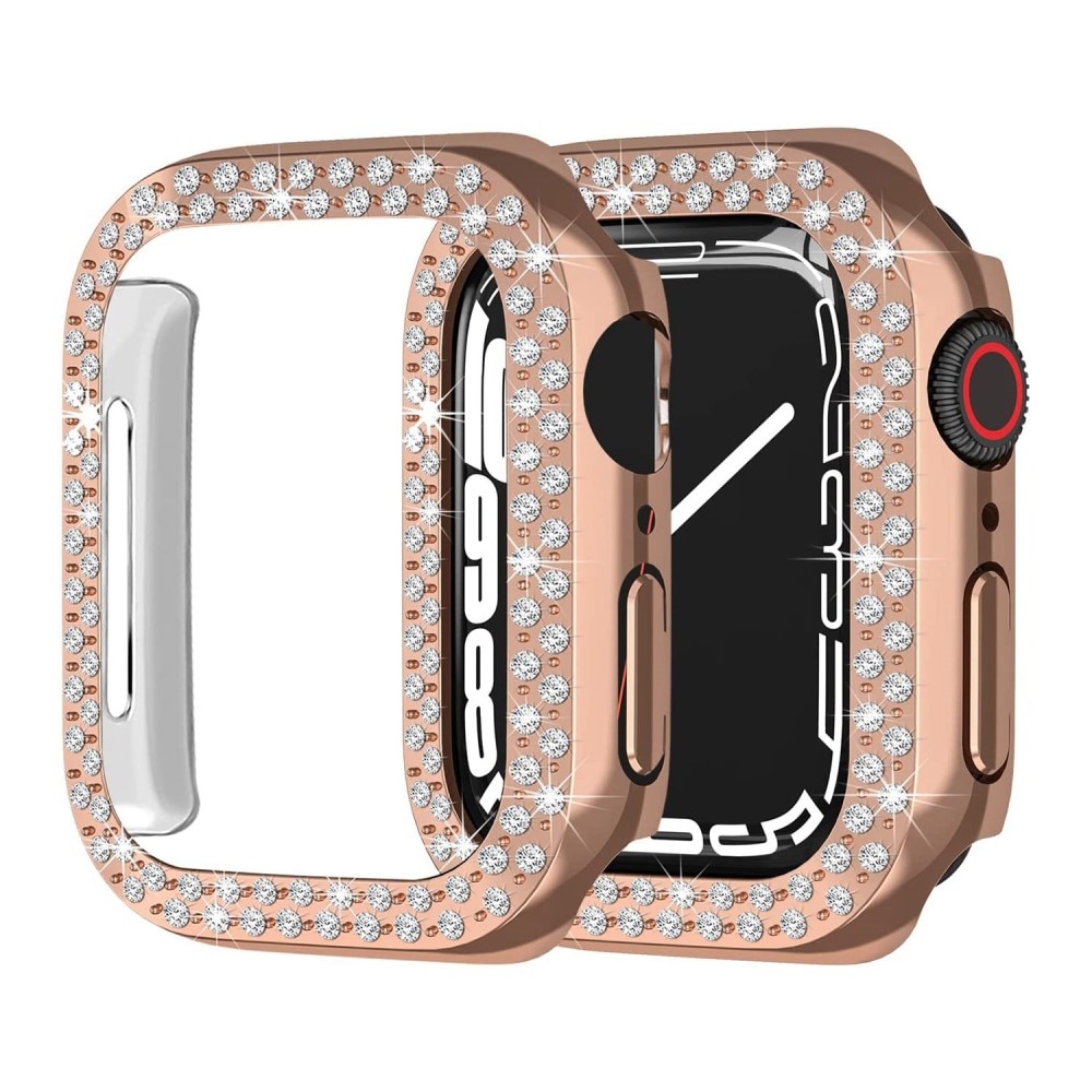 Apple Watch SE 44mm Rhinestone Hardcover roségold