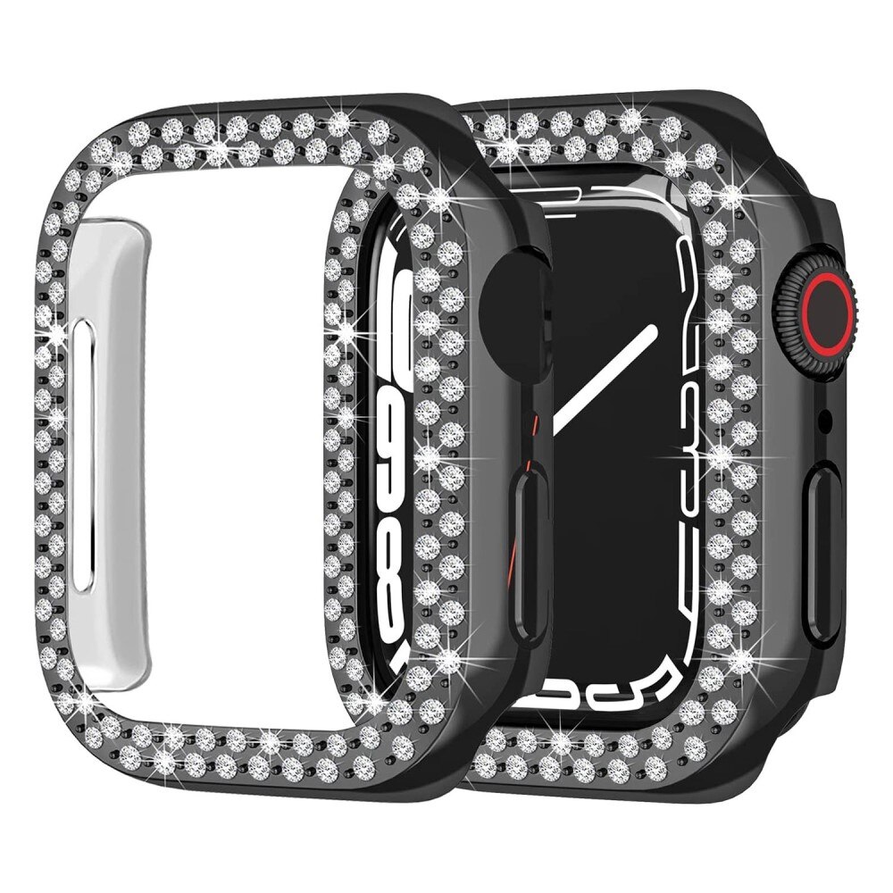 Apple Watch 40mm Rhinestone Hardcover schwarz