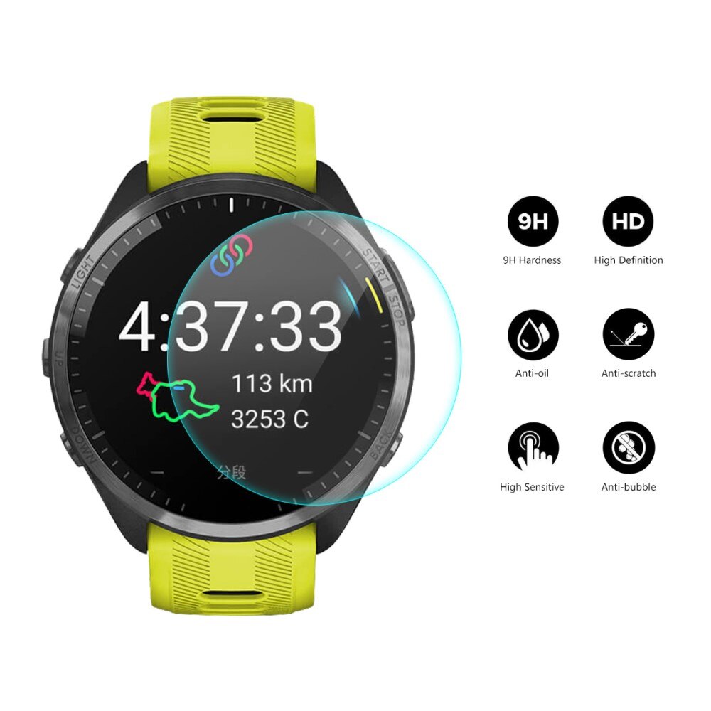 Panzerglas 0.2mm Garmin Forerunner 965