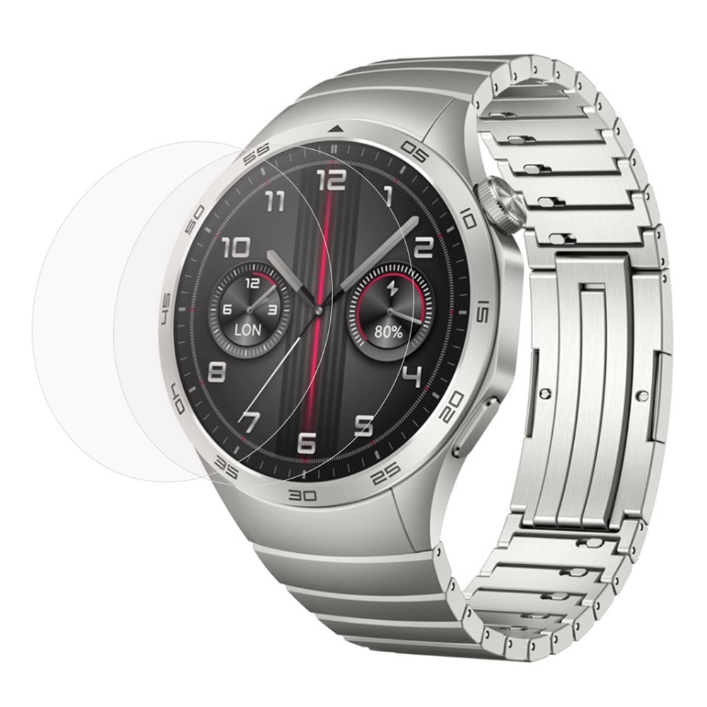 Huawei Watch GT 4 46mm Panzerglas 0.3mm (2 Stück)
