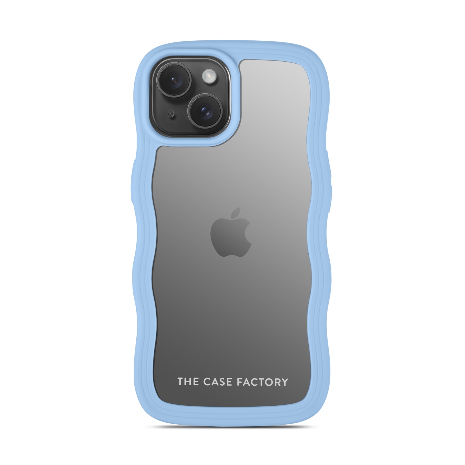 The Wave Case iPhone 15 Blau