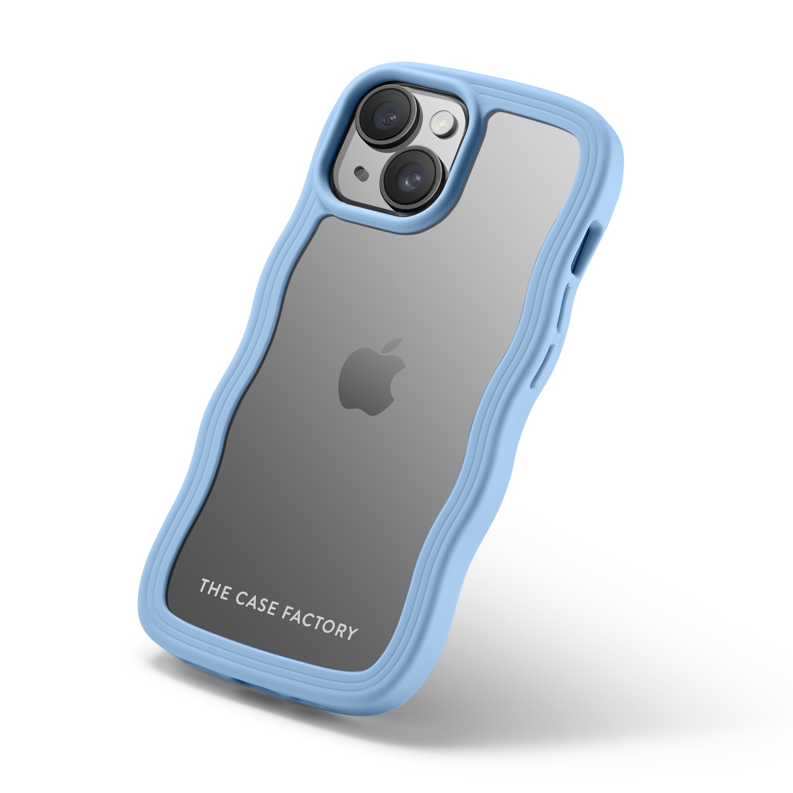 The Wave Case iPhone 15 Blau