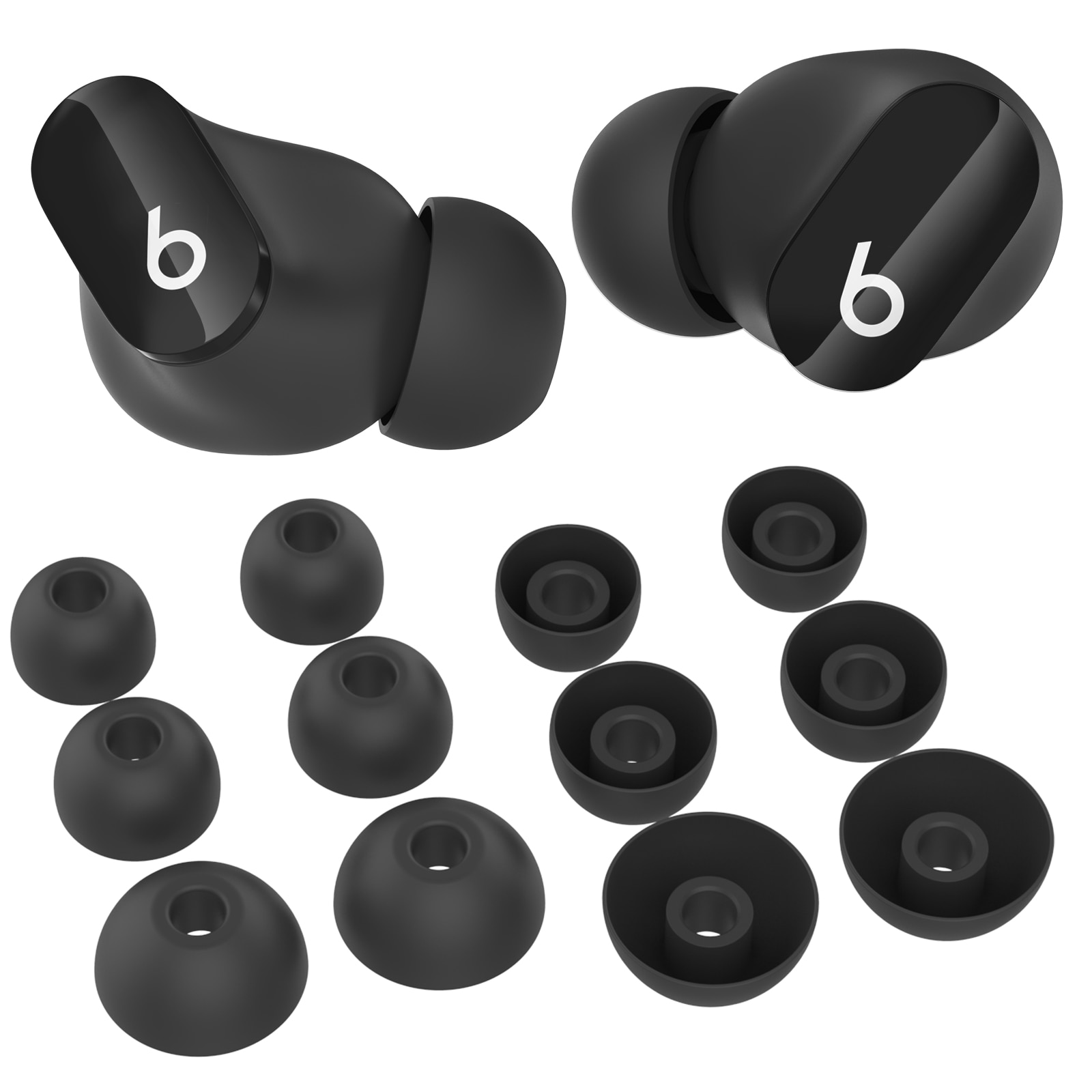 Ear Tips (3-pack) Beats Studio Buds Plus Schwarz