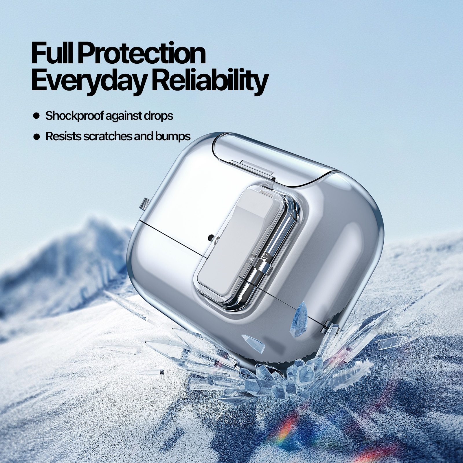 PECQ Series Hülle Apple AirPods Pro 3 Transparent