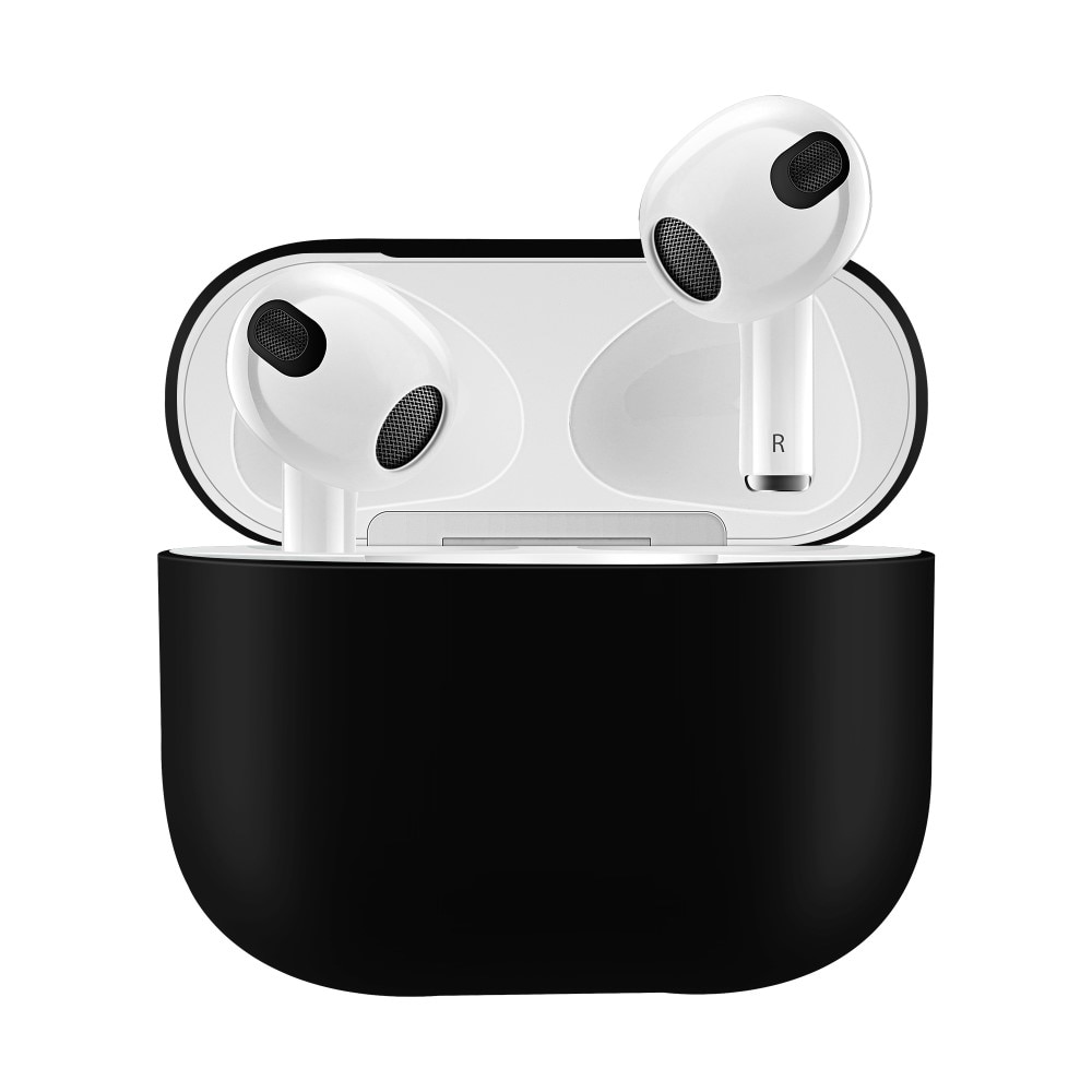 AirPods 3 Silikonhülle Schwarz