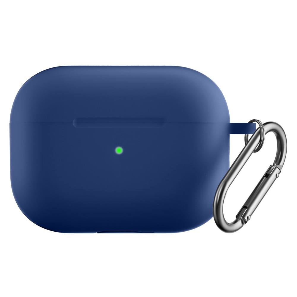 Apple AirPods Pro 2 Silikonhülle mit Karabiner-Ring Blau