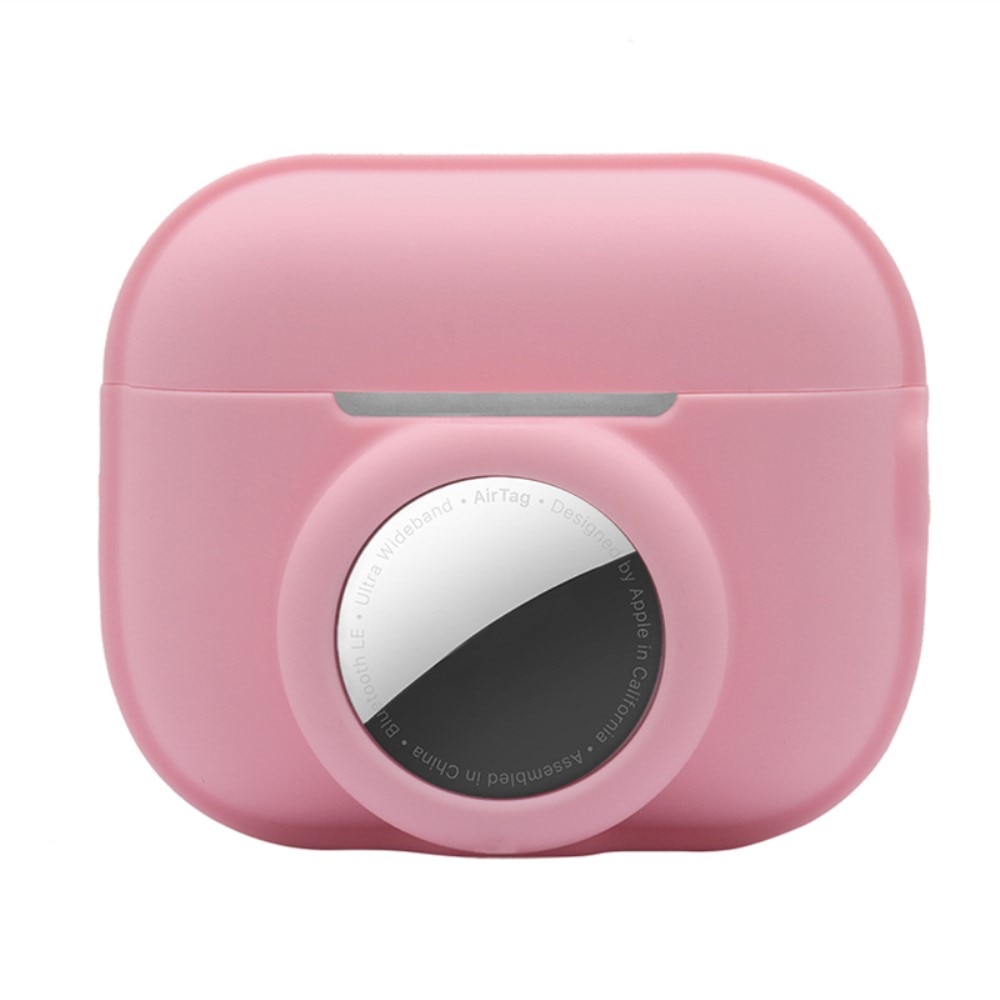 AirPods Pro 2 Hülle mit AirTag-Halterung rosa